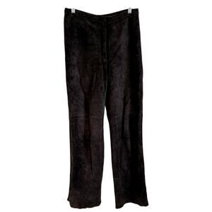 Unbranded women’s vintage leather pants size 8‎ brown